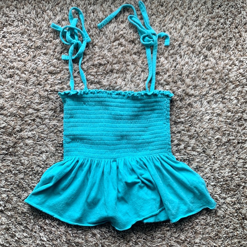 Forever 21 Babydoll Tank with Tie Straps
